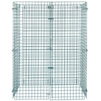 Regency NSF Green Wire Security Cage - 24 inch x 48 inch x 61 inch