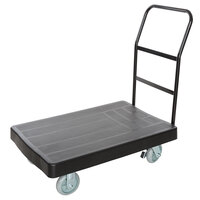 Lavex Janitorial 36 inch x 24 inch Heavy Duty Platform Truck with Ergonomic Handle - 250 lb. Capacity