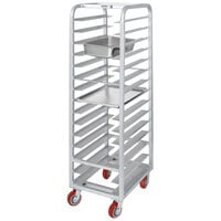 Channel AXD-UTR-15 15 Pan Heavy-Duty Aluminum Steam Table / Bun Pan Rack - Assembled