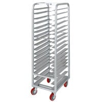 Channel AXD-UTR-18 18 Pan Heavy-Duty Aluminum Steam Table / Bun Pan Rack - Assembled