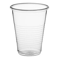 Choice 7 oz. Translucent Thin Wall Plastic Cold Cup - 100/Pack