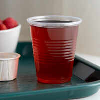 Choice 5 oz. Translucent Thin Wall Plastic Cold Cup - 100/Pack