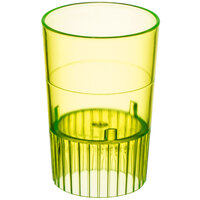 Fineline Quenchers 4110-Y 1 oz. Neon Yellow Hard Plastic Shooter Glass - 500/Case