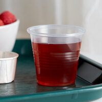 Choice 3.5 oz. Translucent Thin Wall Plastic Cold Cup - 100/Pack