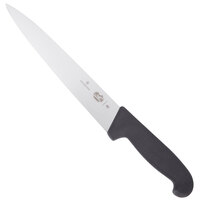 Victorinox 5.4503.25 10" Semi-Flexible Carving Knife with Fibrox Handle