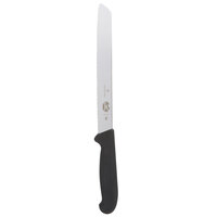 Victorinox 5.2533.21 8" Slant Tip Serrated Bread Knife with Fibrox Handle