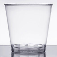 Fineline Savvi Serve 4015 1.5 oz. Clear Hard Plastic Shot Glass - 50/Pack
