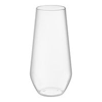 WNA Comet RESSFL10 Reserv 10 oz. Clear Plastic Stemless Flute - 64/Case