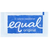 Equal 1 Gram Sugar Substitute Packets - 2000/Case