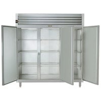 Traulsen RHT332NUT-FHS Stainless Steel 69.5 Cu. Ft. Three Section Narrow Reach In Refrigerator - Specification Line