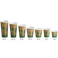 7 oz Compostable Hot & Cold Drink Paper Cups free delivery CUP095 1,000 