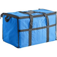 Choice Blue Large Insulated Nylon Cooler Bag (Holds 72 Cans)