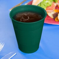 Creative Converting 28312481 16 oz. Hunter Green Plastic Cup - 240/Case