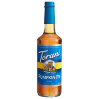 Torani 750mL Sugar Free Pumpkin Pie Flavoring Syrup