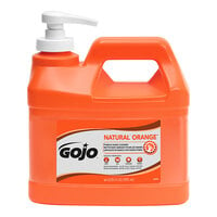 GOJO® 0958-04 1/2 Gallon Natural Orange Pumice Hand Cleaner - 4/Case