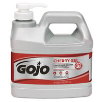 GOJO® 2356-04 1/2 Gallon Cherry Gel Pumice Hand Cleaner - 4/Case
