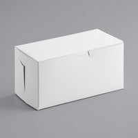 8" x 4" x 4" White Cupcake / Bakery Box - 10/Pack