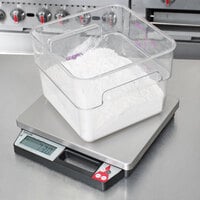 Taylor TE50 50 lb. Digital Portion Control Scale with Built-in Handle