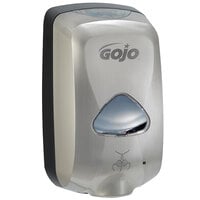 GOJO® 2799-12-EEUOO TFX 1200 mL Brushed Metallic Touchless Hand Soap Dispenser
