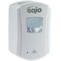 GOJO® 1380-04 LTX-7 700 mL White Touchless Hand Soap Dispenser