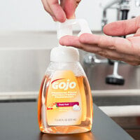 GOJO® 5710-06 Premium 7.5 oz. Fresh Fruit Foaming Antibacterial Hand Soap with Pump - 6/Case
