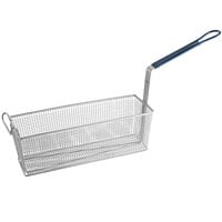 Pitco P6072185 17 1/4 inch x 5 1/2 inch x 5 3/4 inch Triple Size Fryer Basket with Front Hook