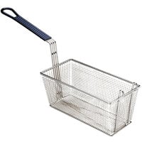Pitco A4514702 MegaFry 23 1/4" x 10" x 5 3/4" Full Size Large Fryer Basket with Front / Back Hook