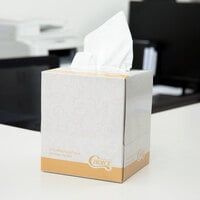 Choice 2-Ply Facial Tissue Cube - 36/Case