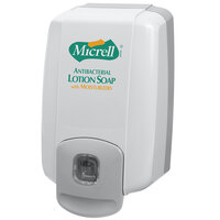 Micrell® 2225-08 NXT 2000 mL Dove Gray Maximum Capacity Manual Hand Soap Dispenser