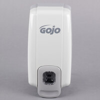 GOJO® 2130-06 NXT 500-1000 mL Dove Gray Space Saver Manual Hand Soap Dispenser