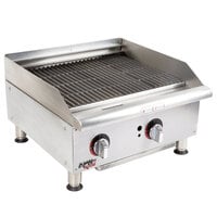 APW Wyott GCB-24i 24" Radiant Charbroiler - 80,000 BTU