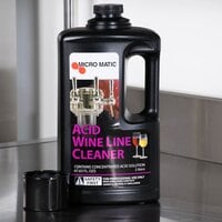 Micro Matic MM-WA68 68 oz. Acid Wine Line Cleaner - 6/Case