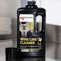 Micro Matic MM-W68 68 oz. Alkaline Wine Line Cleaner  - 6/Case