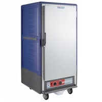 Metro C537-HFS-4-BU C5 3 Series Heated Holding Cabinet with Solid Door - Blue