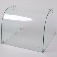 Excellence ACSG-00002 Curved Glass Sneeze Guard