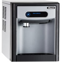 Follett 7CI100A-NW-NF-ST-00 7 Series 14 5/8 inch Air Cooled Chewblet Countertop Ice Maker and Dispenser - 7 lb.
