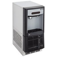 Follett 7UC100A-IW-CF-ST-00 7 Series 14 5/8" Air Cooled Chewblet Undercounter Ice Maker and Water Dispenser with Filter - 7 lb.