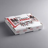 Choice 12 inch x 12 inch x 2 inch White Corrugated Pizza Box - 50/Case