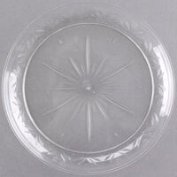 Choice Crystal 7 inch Clear Plastic Plate - 240/Case