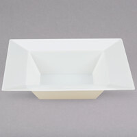 Visions Florence 5 oz. Bone / Ivory Square Plastic Bowl - 120/Case