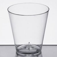 Choice 2 oz. Clear Plastic Shot Glass   - 2500/Case