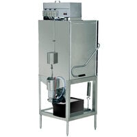 CMA Dishmachines S-AH Tall Single Rack Low Temperature, Chemical Sanitizing Straight Dishwasher - 115V