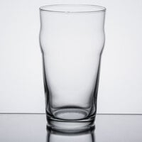 Libbey 14801HT No-Nik 20 oz. Customizable English Pub / Nonic Glass - 36/Case