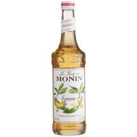 Monin 750 mL Premium Banana Flavoring / Fruit Syrup