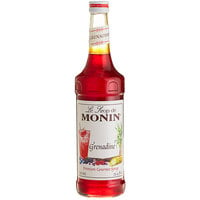 Monin Premium Grenadine Flavoring Syrup 750 mL
