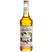 Monin Premium Hazelnut Flavoring Syrup - 750 mL