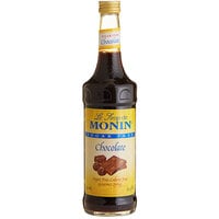 Monin 750 mL Sugar Free Chocolate Flavoring Syrup