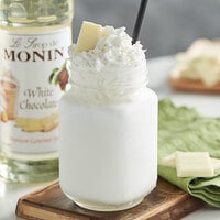 Monin Premium White Chocolate Flavoring Syrup 750 mL