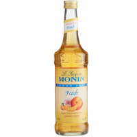Monin Sugar-Free Peach Flavoring / Fruit Syrup 750 mL