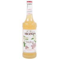 Monin 750 mL Premium Elderflower Flavoring Syrup